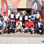 ENTREGAN DINEROS PARA PLAZA Y TÍTULOS DE DOMINIOS PARA VEINTENA DE VECINOS EN SAGRADA FAMILIA