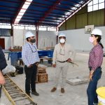 MÁS DE UN 90 POR CIENTO DE AVANCE PRESENTA LA CONSERVACIÓN DEL GIMNASIO LO VALDIVIA