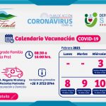 TODO LISTO EN SAGRADA FAMILIA PARA COMENZAR PLAN DE VACUNACIÓN CONTRA EL CORONAVIRUS