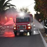 BOMBEROS DE SAGRADA FAMILIA RECIBIÓ CARRO MULTIPROPÓSITO DONADO POR SUS “HERMANOS” DE CURICÓ