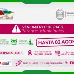 PATENTES MUNICIPALES VENCEN EL 02 DE AGOSTO, REALIZA EL TRÁMITE AQUÍ