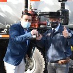 GOBIERNO REGIONAL ENTREGÓ MODERNO CAMIÓN LIMPIAFOSAS A SAGRADA FAMILIA