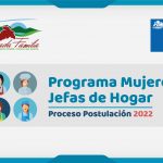 POSTULA AL PROGRAMA MUJERES JEFAS DE HOGAR