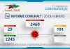 INFORME COMUNAL COVID-19 | SÁBADO 26 DE FEBRERO