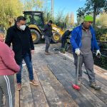 EN PLENA OPERACIÓN NUEVO PUENTE EN SECTOR SANTA ADRIANA DE SAGRADA FAMILIA