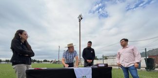 COMIENZAN OBRAS DE NUEVAS GRADERÍAS EN ESTADIO DE SAGRADA FAMILIA