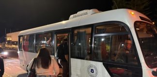 INICIO DE RECORRIDO DE BUS TRONCAL